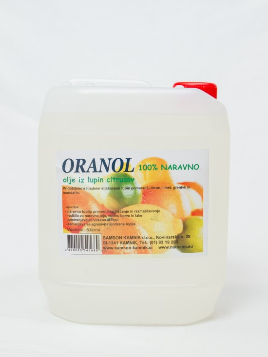ORANOL natural citrus peel cleaner 5 l